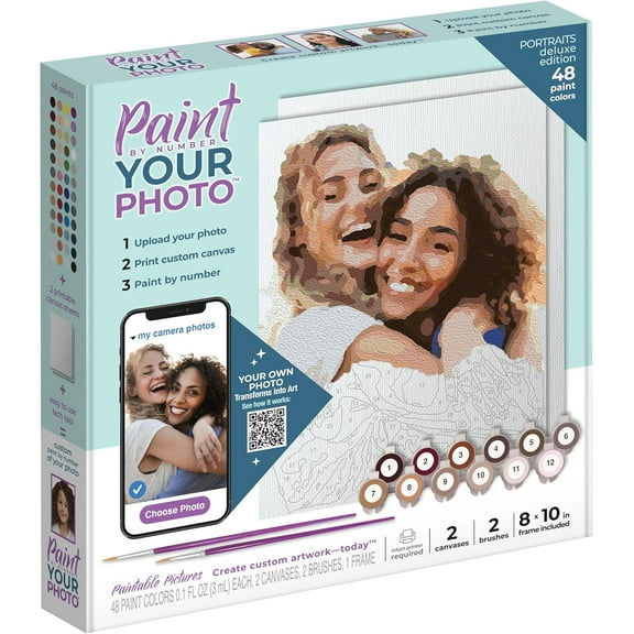 Paint Your Photo Portraits Edition, 48 paints