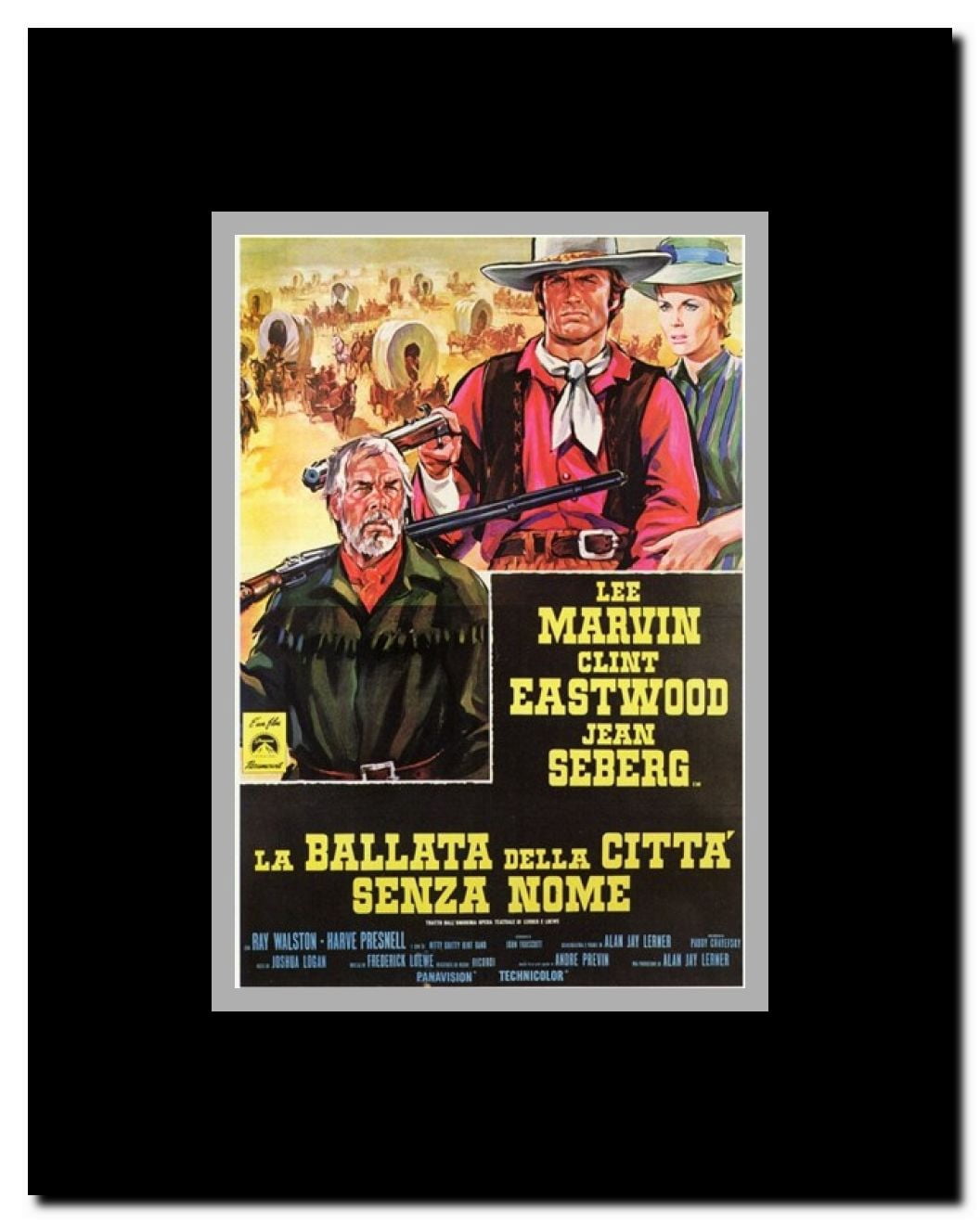 Paint Your Wagon Framed Movie Poster
