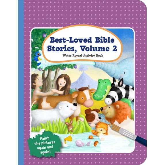 Best-Loved Bible Stories, Volume Two - Water Reveal Activity Book, (Hardcover)