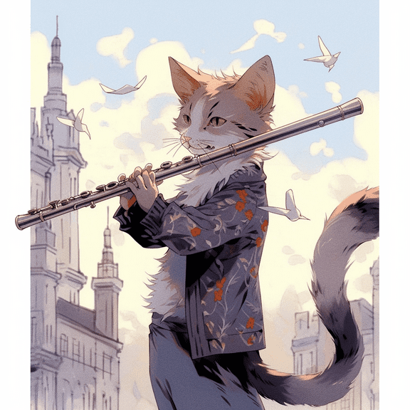 Paint by Number DIY Paint by Numbers Kit for Kids & Adults Beginner DIY Acrylic Painting Kits, 16x20 inch （Cat）