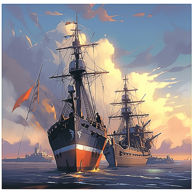 Paint by Number DIY Paint by Numbers Kit for Kids & Adults Beginner DIY Acrylic Painting Kits, 16x20 inch Christmas gifts（Sailboat）
