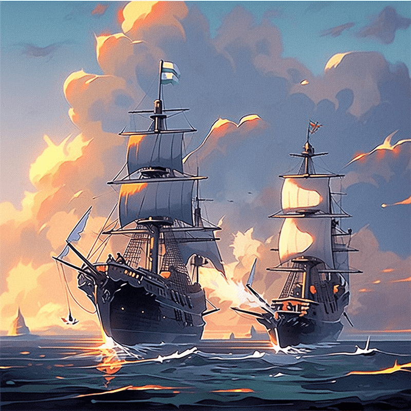 Paint by Number DIY Paint by Numbers Kit for Kids & Adults Beginner DIY Acrylic Painting Kits, 16x20 inch Christmas gifts（Sailboat）