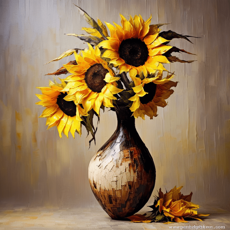 Paint by Number DIY Paint by Numbers Kit for Kids & Adults Beginner DIY Acrylic Painting Kits, 16x20 inch （Sunflower）
