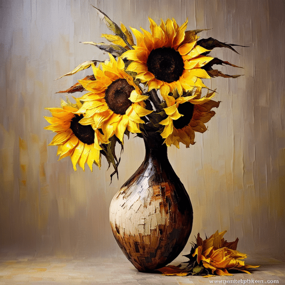 Paint by Number DIY Paint by Numbers Kit for Kids & Adults Beginner DIY Acrylic Painting Kits, 16x20 inch (Sunflower)