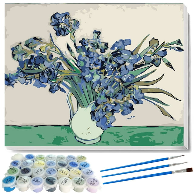 Kit Di Pittura Per Numeri Di Van Gogh | Ricrea Dipinti Famosi - Foto 5