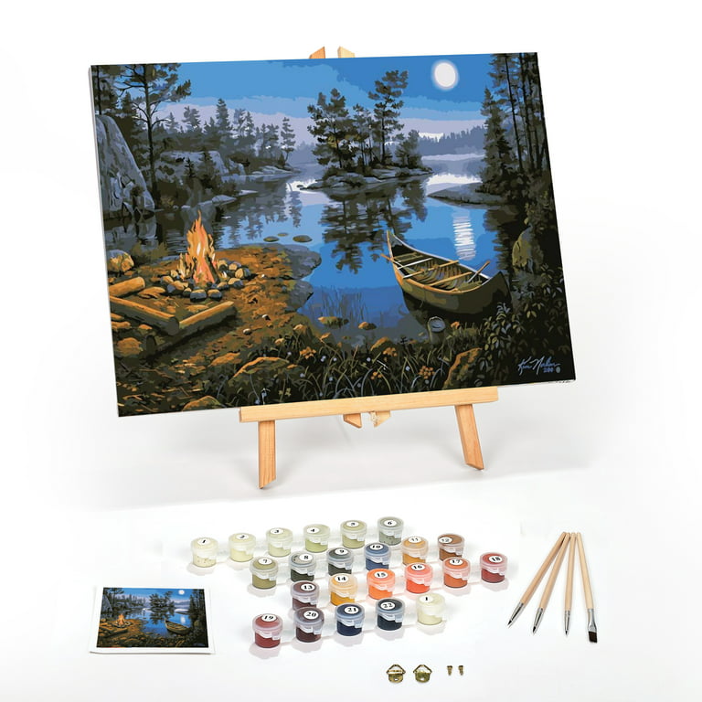 Artist Wood Easel - Paint by Numbers
