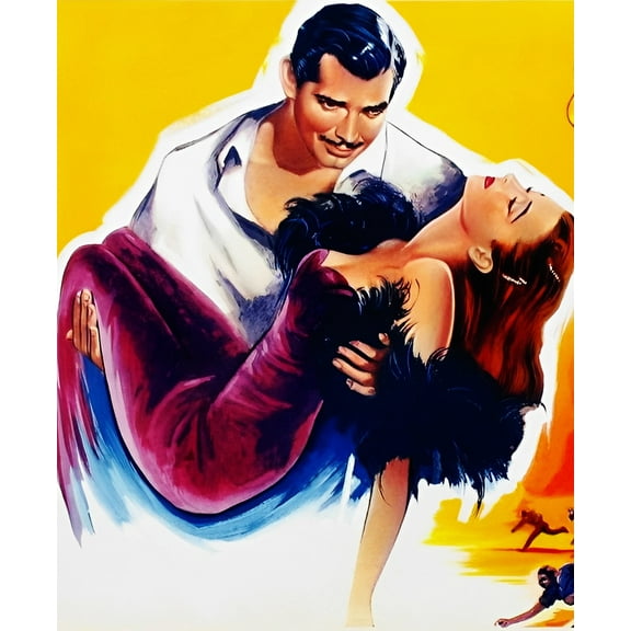 Paint by Numbers for Adults - Gone with the Wind (41) - Drawing Paintwork DIY Paint by Number Kits Art Crafts for Home Wall Decor 16"x20"