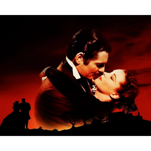 Paint by Numbers for Adults - Gone with the Wind (47) - Drawing Paintwork DIY Paint by Number Kits Art Crafts for Home Wall Decor 16"x20"