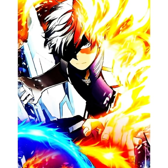 Paint by Numbers for Adults -My Hero Academia (8) - Drawing Paintwork DIY Paint by Number Kits Art Crafts for Home Wall Decor 16"x20"