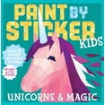 thumbnail image 1 of Pre-Owned Paint by Sticker Kids: Unicorns & Magic: Create 10 Pictures One Sticker at a Time! Includes Glitter Stickers (Paperback) 0761193642 9780761193647, 1 of 1