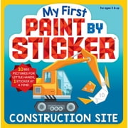 My First Paint by Sticker Construction Site Paperback