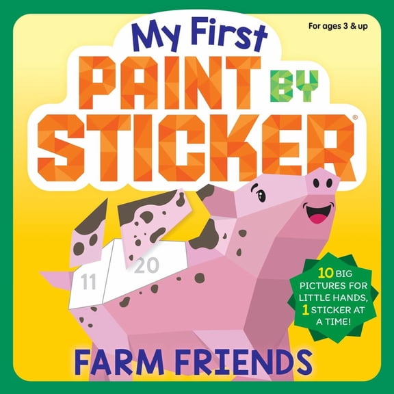 My First Paint by Sticker: Farm Friends (Paperback)