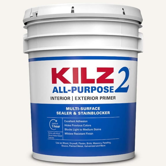 Paint r 5 Gallon White Water-Based Latex Multi-Surface Interior/Exterior
