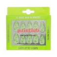 thumbnail image 1 of PaintLab Short Almond Press On False Nails, Holy Guacamole, Green, 30 Count, 1 of 9
