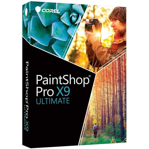 PaintShop Pro X9 Ultimate Photo Editing Software and Bonus Collection