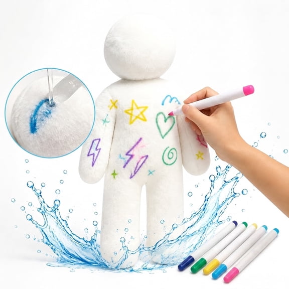 3D Printed Figures Blank Unpainted DIY Paintable 3D Statue Models for Custom Painting
