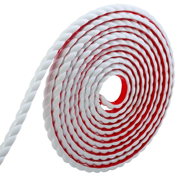 Paintable Molding Trim | Peel and Stick Self-Adhesive Design | Home Decor on The Cabinet Mirror Frame Wall Edge, DIY Decoration, 16.4 ft