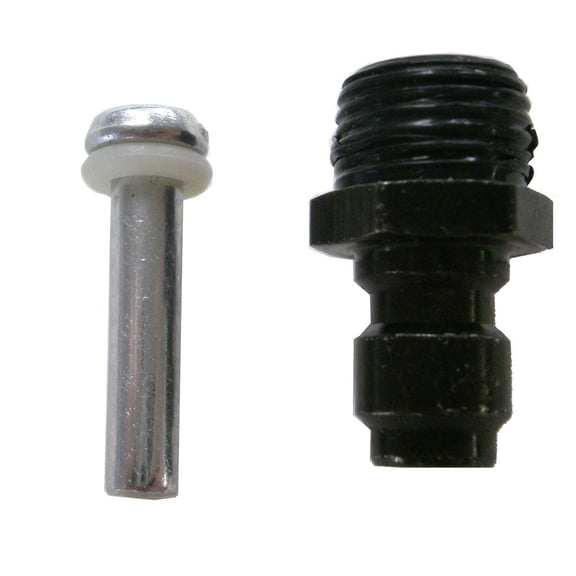 Paintball ASA Adapter QD Male Fill Nipple Replacement Valve