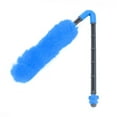 Paintball Barrel Swab Wool Squeegee Cleaning Accessory (Blue)