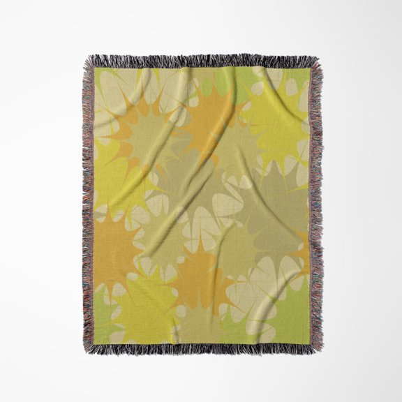 Paintball Burst Background, Woven Blanket