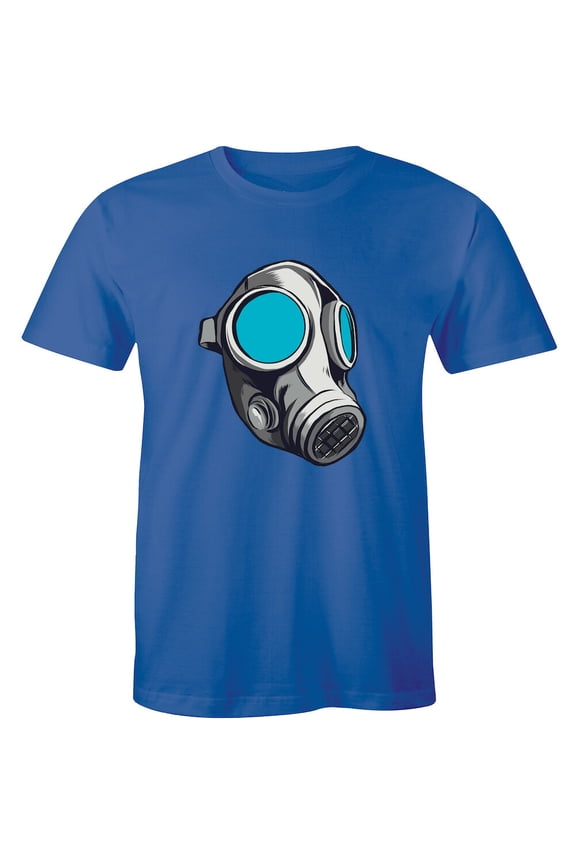Paintball Dummy Gas Mask Protection Gear War Game Me's T-shirt