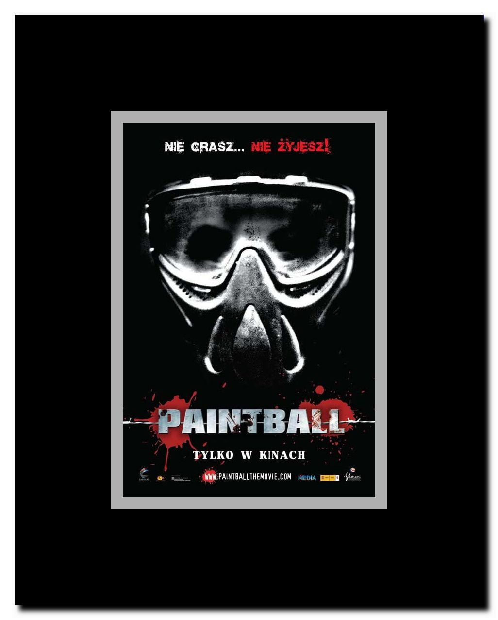 Paintball Framed Movie Poster