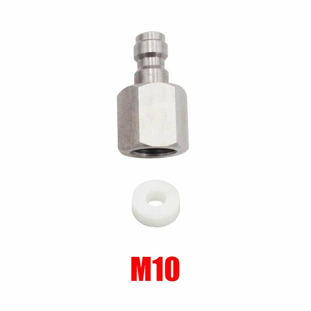 2 Adaptateurs Rapides Paintball PCP Inox Femelle 1/8 NPT Connecteur