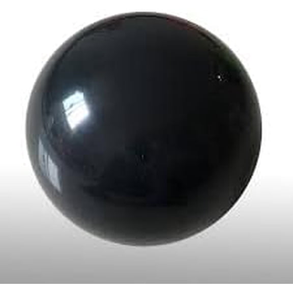 Paintballs - 68 Cal - 200 Balls PVC/Nylon Riot Balls Self Defense Less Lethal Practice Paintball Black Solid Paintballs