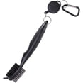 thumbnail image 1 of Paintbrush Cleaner Hair Brush Cleaner 2 Club Groove Cleaner Club Brushes Club Groove Cleaner for Golf Cleaning Brush Detergent Accessories Double Sided Black Ball Head, 1 of 5
