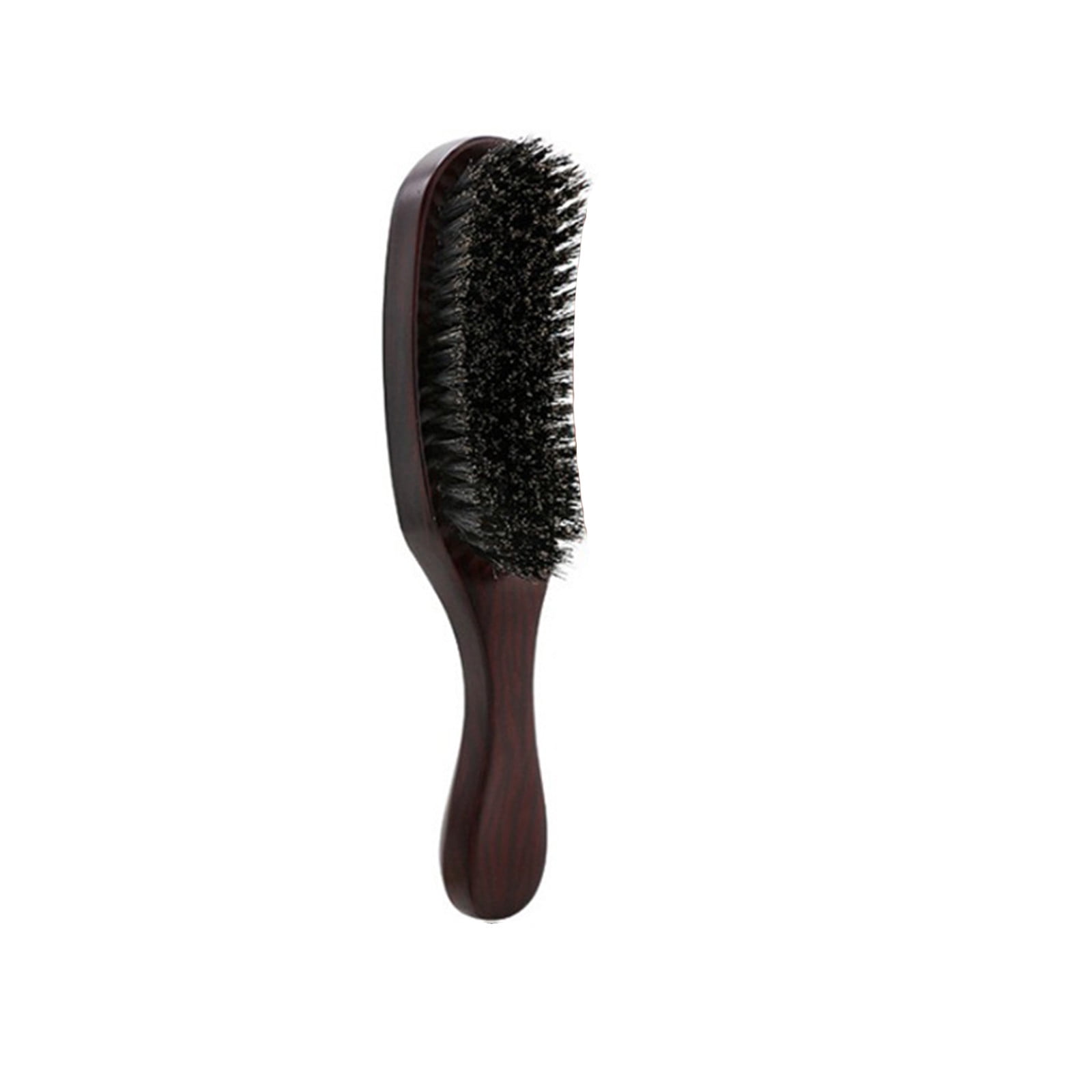 Painted Boar Bristle Curved Comb Wave Brush Hair Smoothing Comb Beard ...