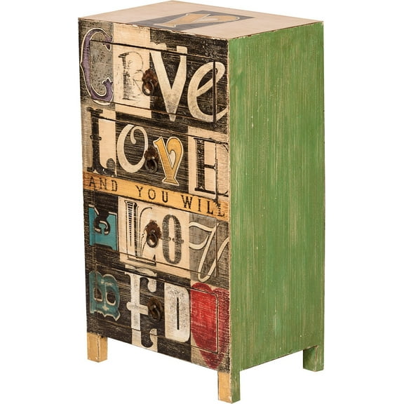 Painted Chest with 4 drawers for your living room