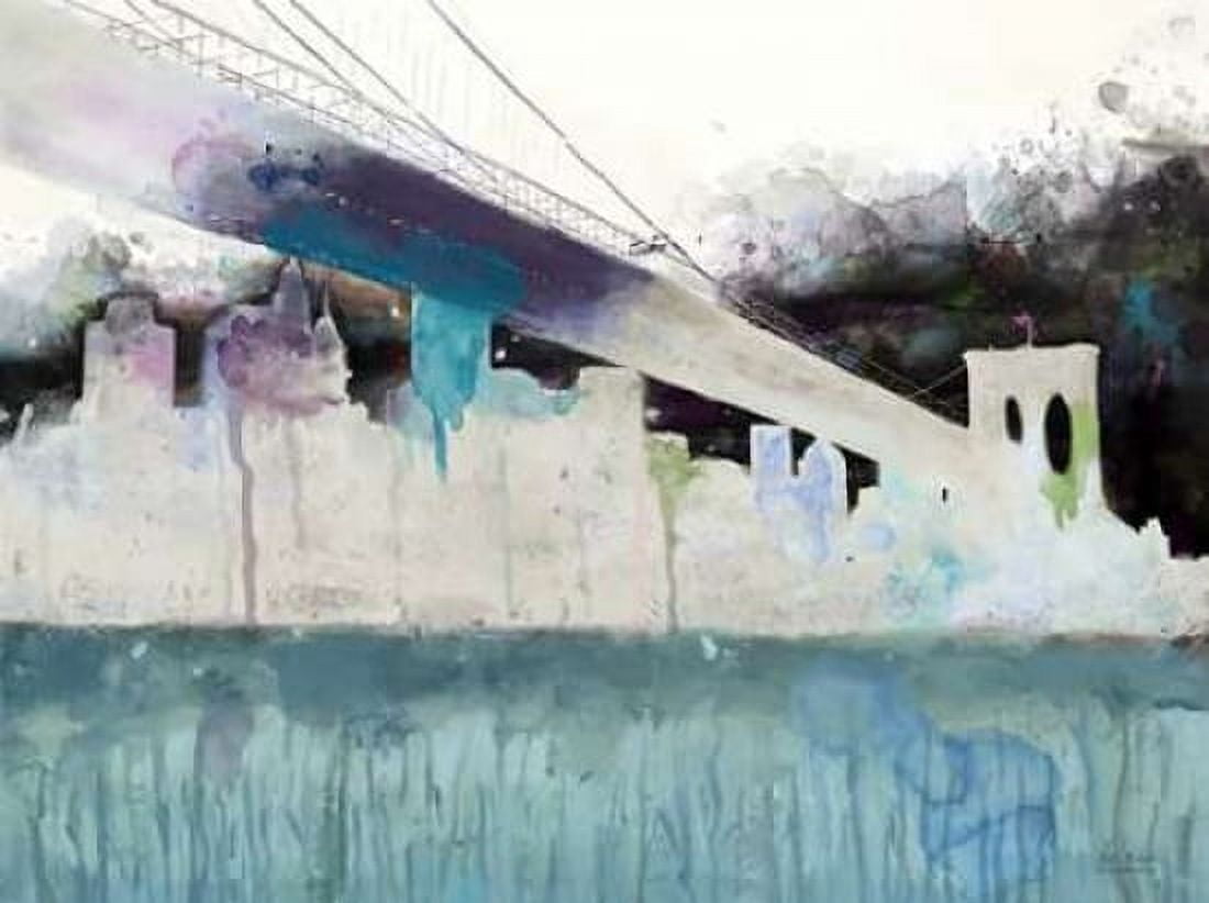 Painted City Canvas Art - Art Atelier Alliance (18 x 24)