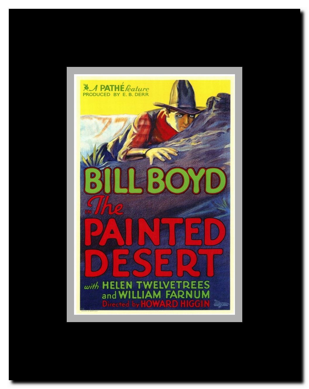 Painted Desert Framed Movie Poster