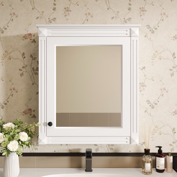 Painted Finish - Exquisite Hardware for Long - lasting Use - Bathroom or Bedroom - Practical and Beautiful