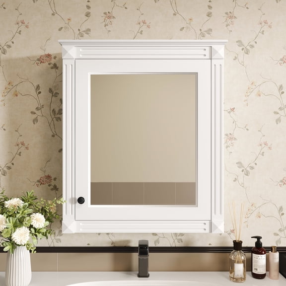 Painted Finish - Exquisite Hardware for Long - lasting Use - Bathroom or Bedroom - Practical and Beautiful