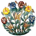 thumbnail image 1 of Painted Flower Garden Metal Wall Art Croix des Bouquets, 1 of 2
