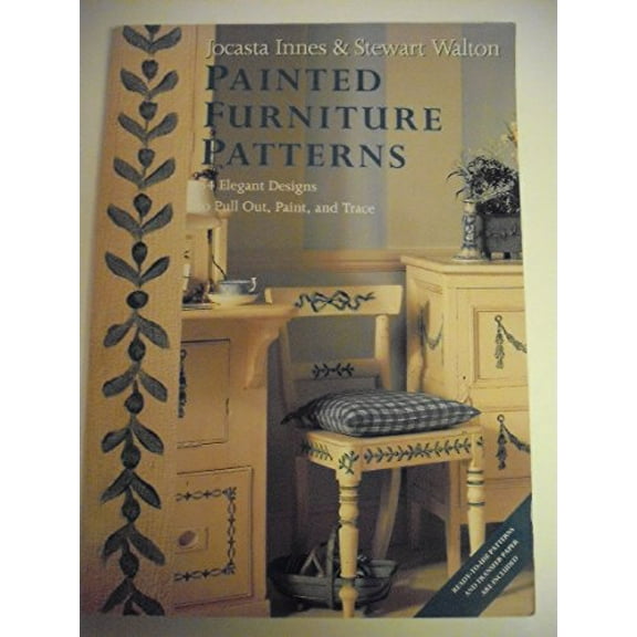 Pre-Owned Painted Furniture Patterns: 34 Elegant Designs to Pull Out, Paint, and Trace (Paperback) 0525486194 9780525486190