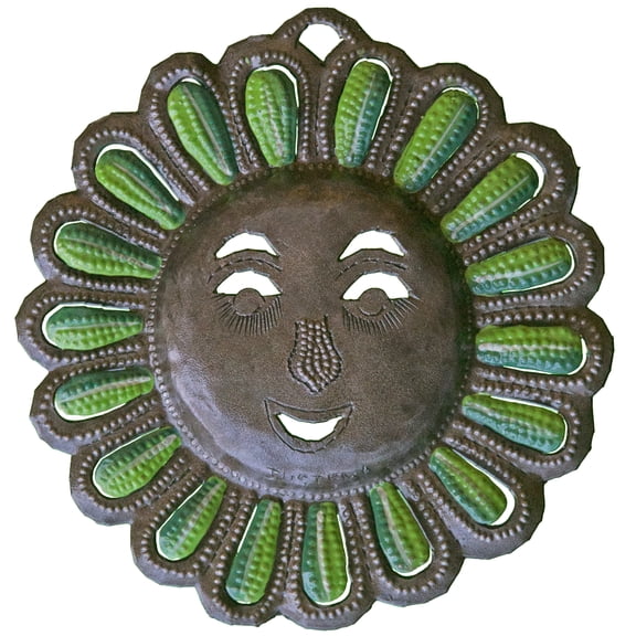 Painted Green Sun