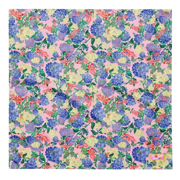Painted Hydrangea's Navy Oversized Weekender Bag
