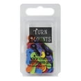 thumbnail image 1 of Painted Metal Turn Mounts 50/Pkg-Tropical, 1 of 2