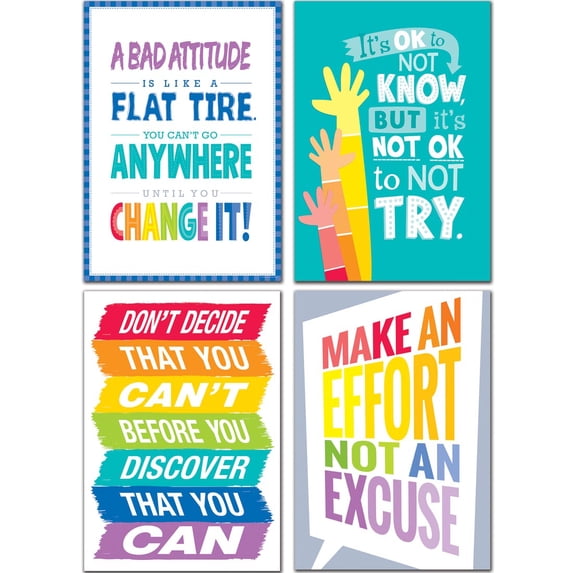 Painted Palette Inspire U Poster Pack Set 1 by Creative Teaching Press