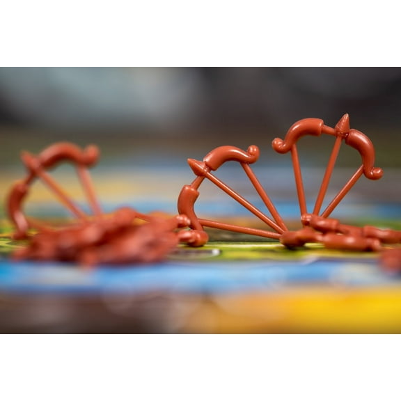 Painted Plastic 10-pack Resource Tokens: Bow