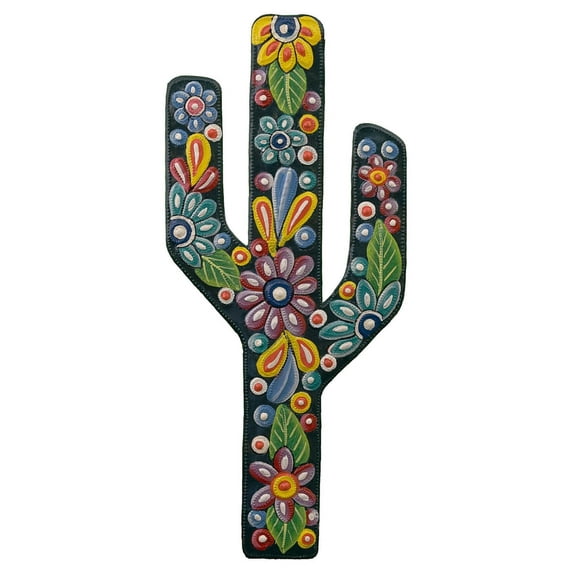 Painted Saguaro Cactus Multi-color
