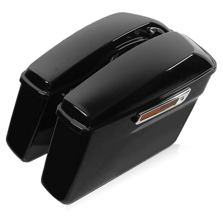 Vivid cheap black saddlebags