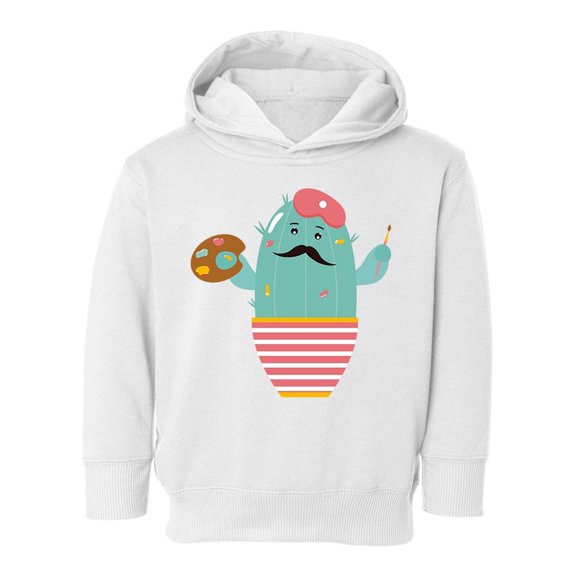 Painter Cactus Hoodie Toddler -Image by Shutterstock,  4 Toddler