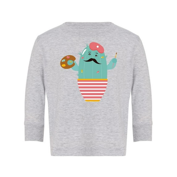 Painter Cactus Long Sleeve Toddler -Image by Shutterstock, 2 Toddler
