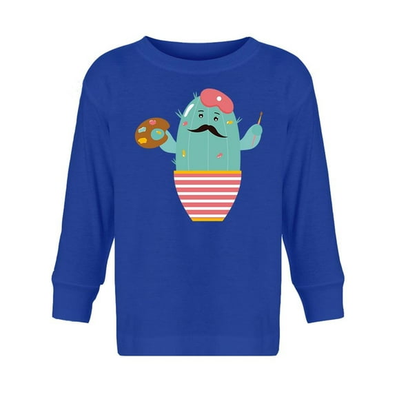 Painter Cactus Long Sleeve Toddler -Image by Shutterstock,  3 Toddler