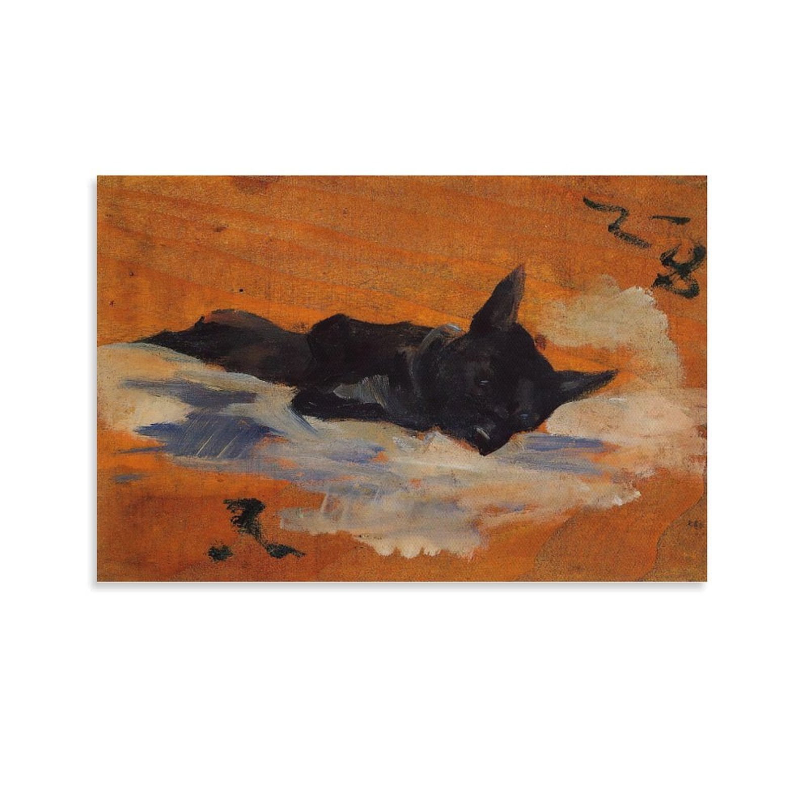 painter-henri-de-toulouse-lautrec-masterpiece-little-dog-posters