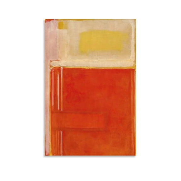 Painter Mark Rothko Abstract Color Field Red Gold Posters Art Poster and Art Picture Print Family Decor Posters 24x36inch(60x90cm)