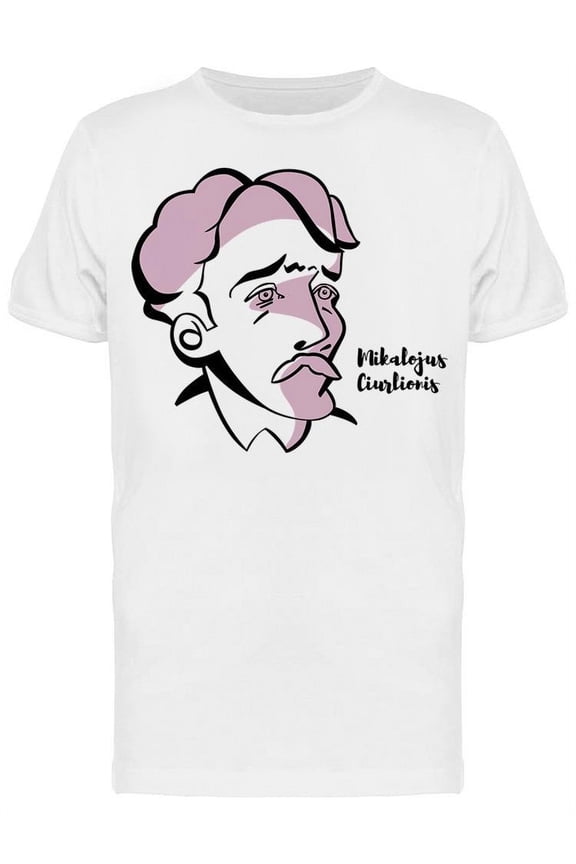 Painter Mikalojus Ciurlionis T-Shirt Men -Image by Shutterstock, Male Small